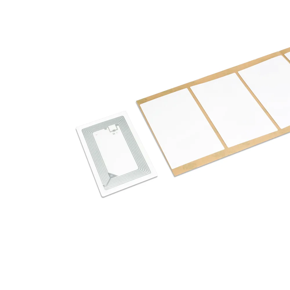 NFC Label – PET & 3M Adhesive – TV02K – 85.5×54 mm product photograph
