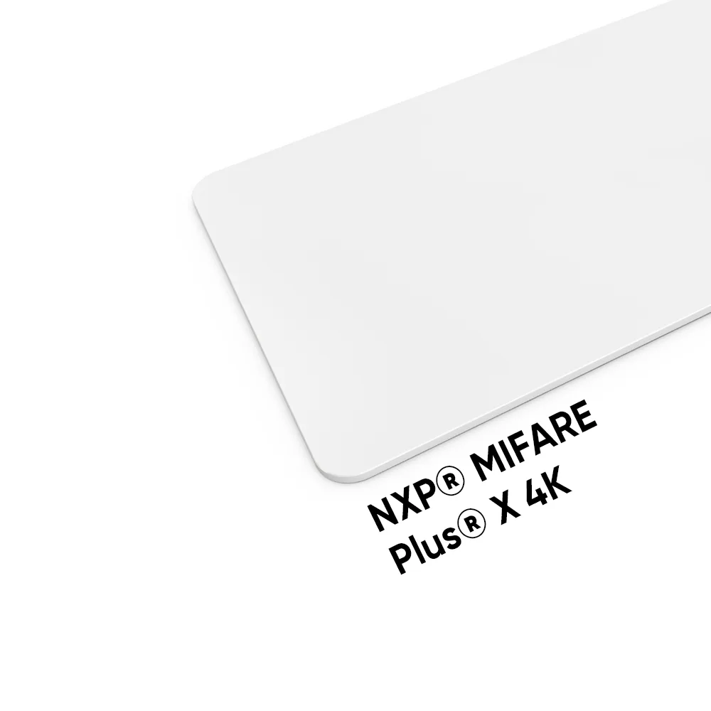 HF RFID Card – Plus X 4K – 85.6×54×0.88 mm product photograph