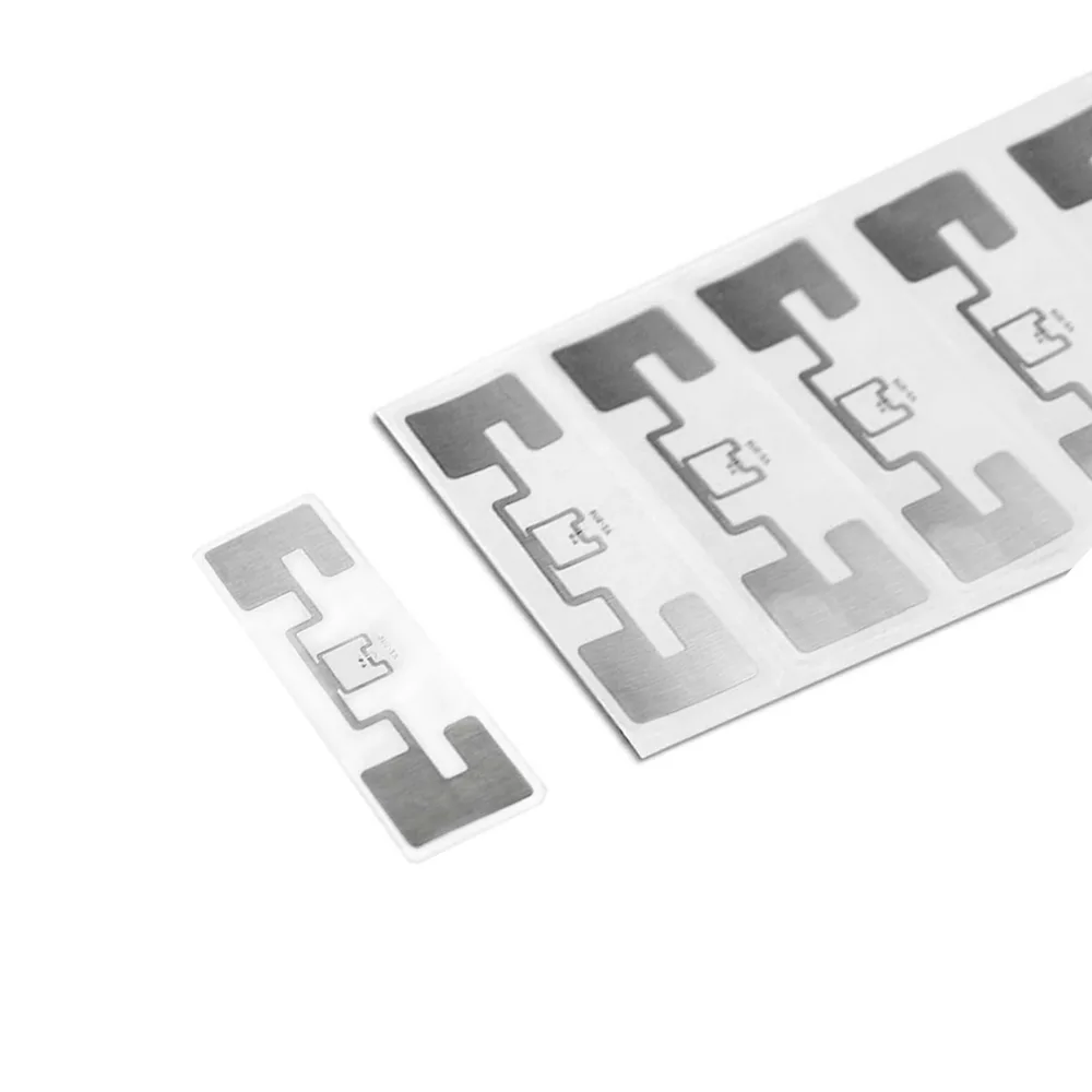 UHF RFID Wet Inlay – PET – R6-P – 89×28mm product photograph