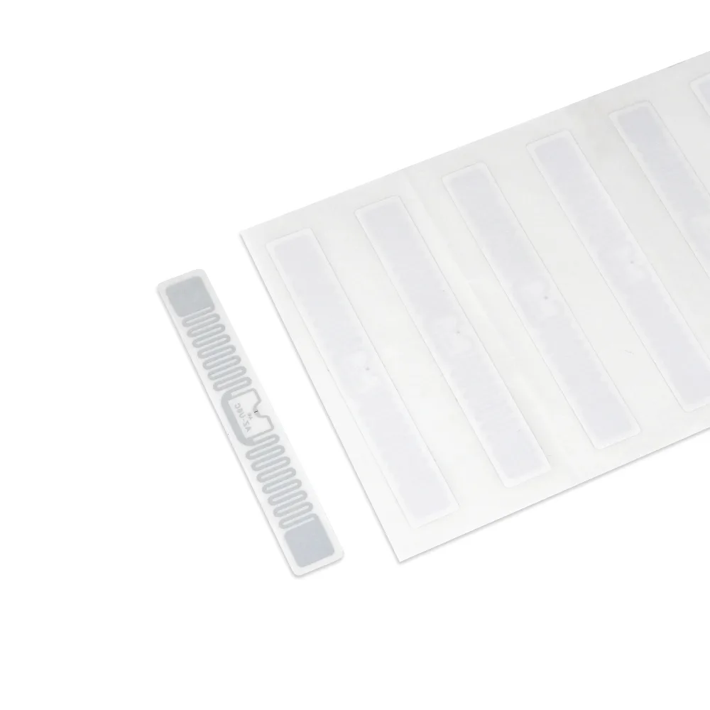 UHF RFID Label – ARC Certified – Coated Paper – R6P – 11×74 mm product photograph