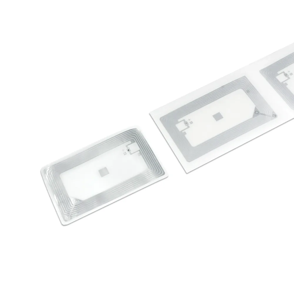 NFC Wet Inlay – PET – TV02KC – 80×50 mm product photograph
