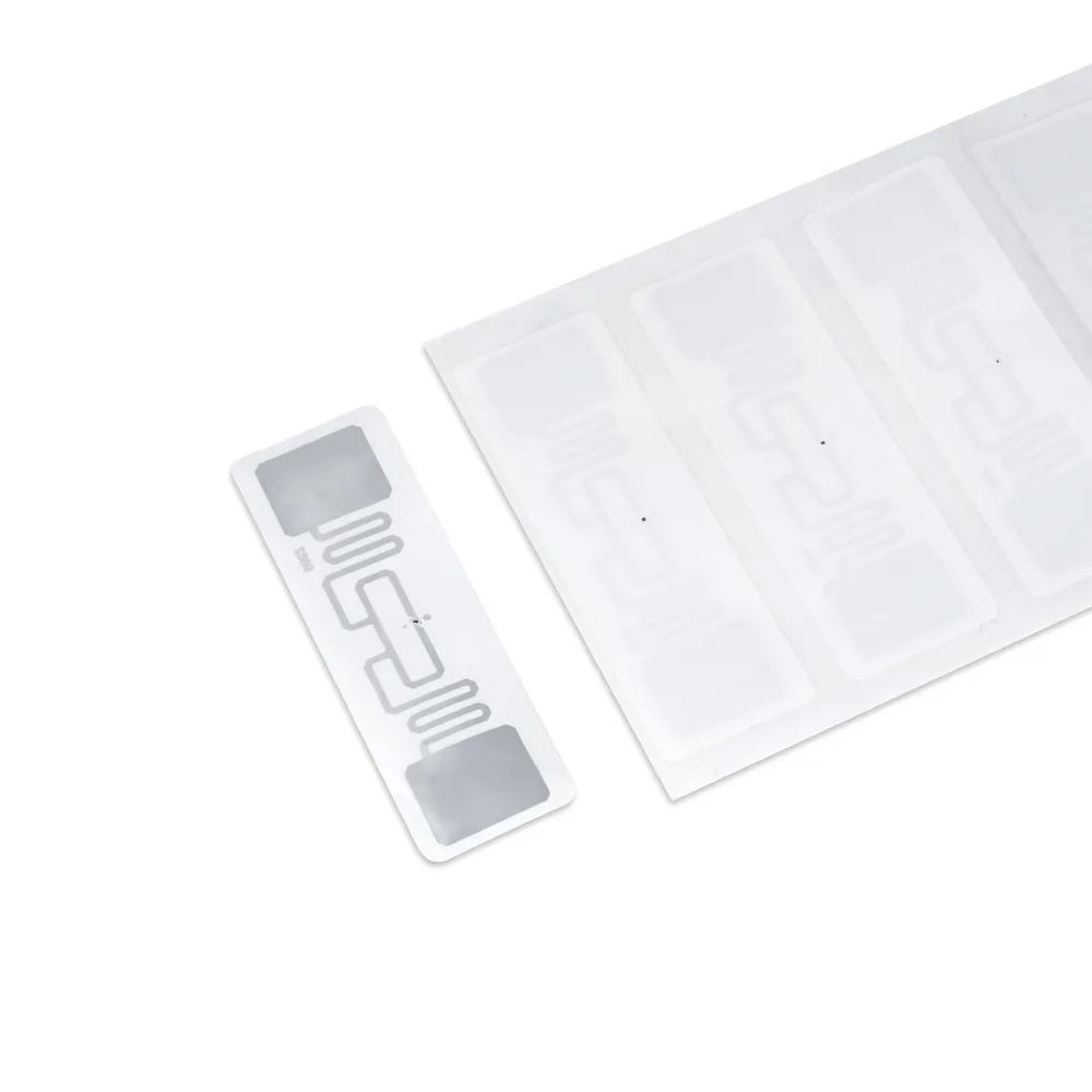 UHF RFID Label – Temper-Evident – PET – EC – 74×24 mm product photograph