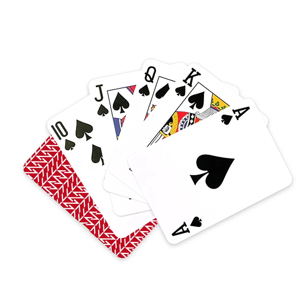 Non-RFID Poker Card – PVC – 88×63×0.34 mm product photograph