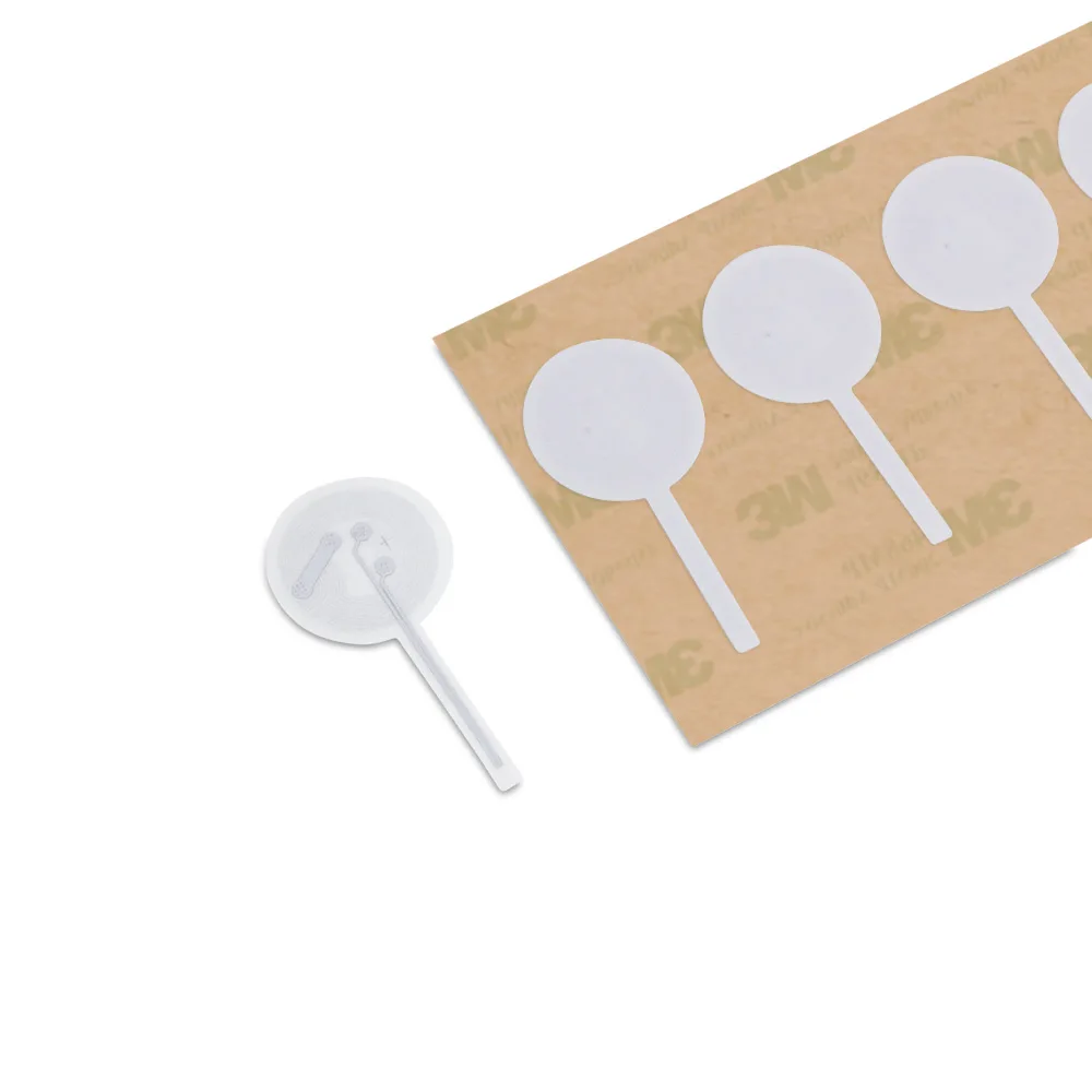 NFC Label – Coated Paper & Paper-based Antenna & 3M Adhesives – 213 Tag Tamper – 51×25 mm product photograph