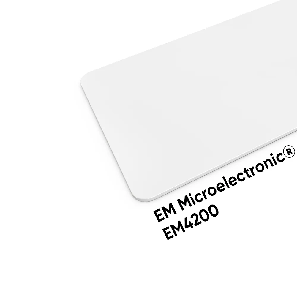 LF RFID Card – EM EM4200 – 85.6×54×0.88 mm product photograph